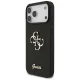 Guess Fixed Glitter Big 4G vāciņš Apple iPhone 17 Pro Max Black
