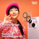 PanzerGlass Picture Perfect camera protection for iPhone 15 / 15 Plus - with black frame
