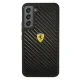 Чехол Ferrari On Track Real Carbon для Galaxy S22+ (черный)