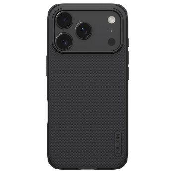 Nillkin iPhone 17 Pro Max vāciņš Super Frosted Shield Pro Magnetic, melns
