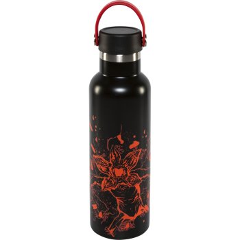 Bialetti Stranger Things Insulated Bottle 600ml Black/Red