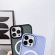 Vāciņš iPhone 15 Plus ar MagSafe Color Matte Case, violets