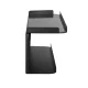 Maclean MC-904 Wall or TV Back Storage Shelf, 2kg, Black