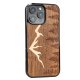 Koka korpuss iPhone 16 Pro Max IMBUIA MOUNTAINS no masīvkoka | Bewood Wooden Case for