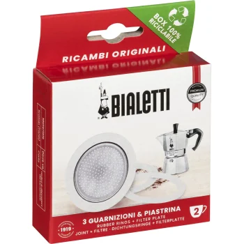 Запасные прокладки и фильтр Bialetti 0800032 для кофеварок на 2 чашки