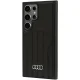 Чехол Audi Synthetic Leather MagSafe для Samsung Galaxy S24 Ultra черный
