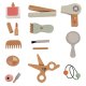 Kruzzel Wooden Makeup Toy Set for Kids 17-in-1 26457