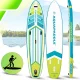 AquaPaddle Navigator Green SUP dēlis, 355x82x15 cm, 200 kg