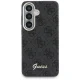 Чехол Guess 4G Script MagSafe для Samsung Galaxy S26, черный