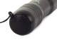 Mini tactical LED flashlight with keychain, battery powered