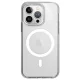 Uniq case Calio iPhone 15 Pro 6.1" Magclick Charging transparent/transparent