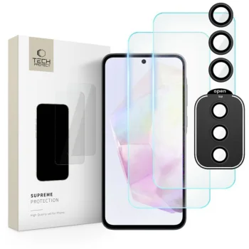 Защитное стекло Tech-Protect Supreme Set для Samsung Galaxy A35 5G