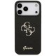 Guess Fixed Glitter Big 4G vāciņš iPhone 17 Pro Max - melns | Phone Case Cover Black