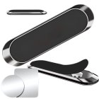 Pašlīmējošs magnētiskais telefona turētājs auto, stiprs, melns