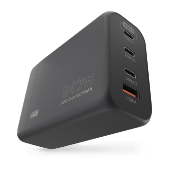 Newell GaN 240W ārējais lādētājs ar 3x USB-C un 1x USB-A, EU