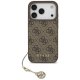 Guess iPhone 17 Pro Case 4G Charms Collection MagSafe, Brown
