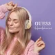 Bezvadu uzliekamās austiņas Guess 4G Script GUBH604GEMP, rozā