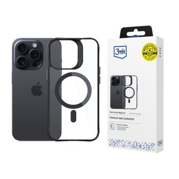 3Mk Protection Satin Armor MagCase vāciņš Apple iPhone 13 Pro Max, Caurspīdīgs