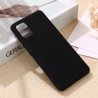 Xiaomi Mi 10 Lite Soft Liquid Silicone Anti-Scratch Protective Case Cover, Black
