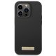 Guess Silicone Logo Plate MagSafe Case for iPhone 14 Pro Max - Black