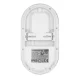 LED lampa ar kustības sensoru Maclean MCE534 W, PIR, IP65, balta