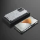 Vāciņš Vivo V23 5G Honeycomb ar elastīgu rāmi, caurspīdīgs