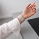 Ремешок Tech-Protect Nylon Clasp для Samsung Galaxy Watch 40/44/46 мм, бежевый (Starlight)