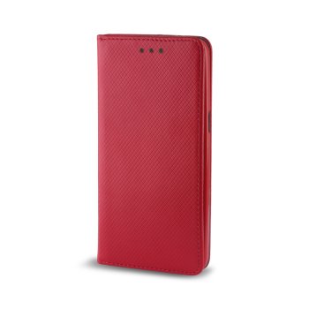 Samsung Galaxy S21+ Plus (SM-G996B) Magnet TPU Book Case Cover, Red | Telefona Vāciņš Maciņš Grāmatiņa