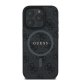 Guess 4G Ring Classic Logo MagSafe Case for iPhone 16 Pro Max, Black