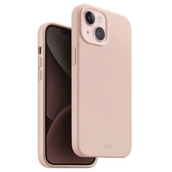 Uniq Lino Hue Magclick Case for iPhone 15 - Pink