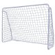 Bakalu liela metāla futbola vārtu komplekts ar tīklu, 213x150x90 cm