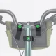 Velosipēda stūres un pleca soma Rockbros W020, 1.8-2.7 l, zaļa