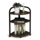 3-Tier Corner Shelf Unit Industrial Bookcase Stand ModernHome