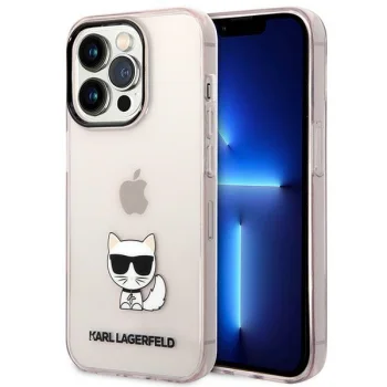 Чехол Karl Lagerfeld iPhone 14 Pro Max Розовый Choupette