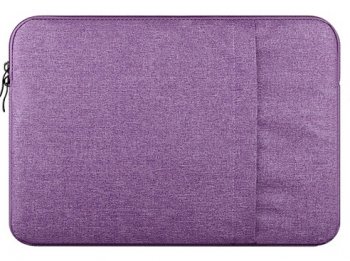 Laptop Sleeve Pouch Bag Cover Case 15.6", Purple
