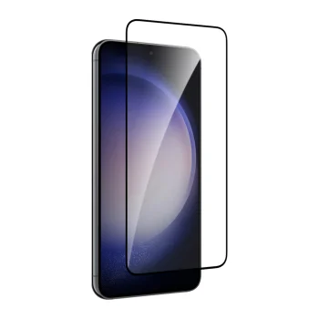 Защитное стекло Puro Frame для Samsung Galaxy S25 / S24, черное