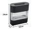 Fireplace Air Humidifier with Flame Effect, Aromatherapy, USB & Remote, 300ml