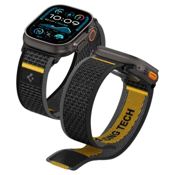 Spigen Athlex Air siksniņa Apple Watch 44 / 45 / 46 / 49 mm, melna