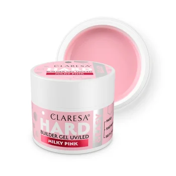 Claresa Hard&Easy Builder Gel nagu būvējošā želeja 12g, Milky Pink