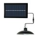 Āra Apgaismojums Dārza Nakts LED Lampa Lustra ar Saules Paneli (Bateriju) un Tālvadības Pulti | Outdoor Garden...