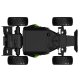 Kruzzel 24819 Remote Control Off-Road Car, 1:18, Multicolor