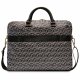 Guess klēpjdatora soma 16\" GCube Stripes, melna