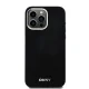 Apple iPhone 14 Pro Max 6.7\'\' DKNY Liquid Silicone Small Metal Logo MagSafe Case Cover, Black