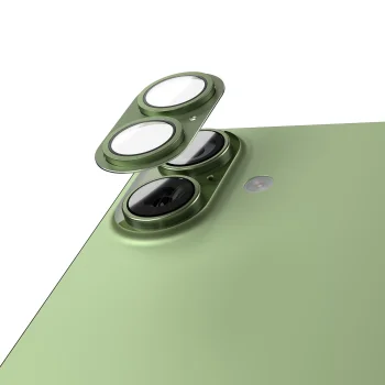 Etteri kameras aizsargstikls iPhone 17, zaļš