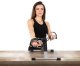 Trizand 2in1 Folding Mini Exercise Bike for Arms and Legs, Black/Grey