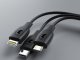 Автомобильное зарядное устройство USB-C 15W + USB-A 15W с кабелем 3-в-1 и...
