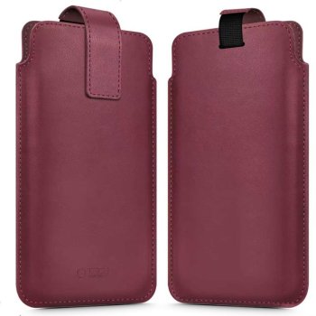 Tech-Protect SM65 maciņš 6.0-6.9" viedtālruņiem, Burgundijas