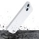 3mk Hardy Silicone MagCase for iPhone 15, White/Silver