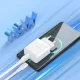 Сетевое зарядное устройство Dudao A20EU USB-A 18W, белое