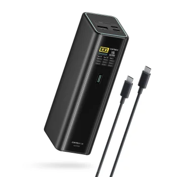 Внешний аккумулятор Cuktech PB200U 20000mAh 210W 2x USB-C USB-A черный